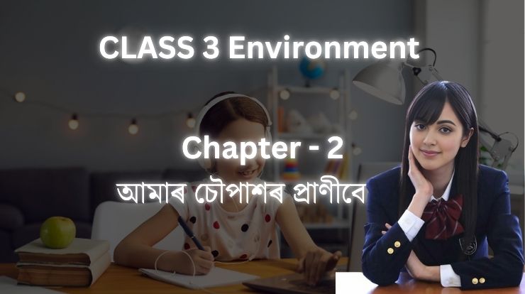 আমাৰ চৌপাশৰ প্ৰাণীবোৰ Class 3 | Chapter 2 |Environment